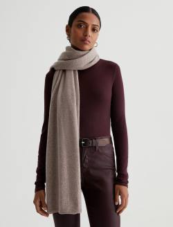Skyler Scarf Urban Taupe Oversized Cashmere Scarf ACCESSORIES Photo 2