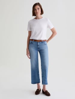 Saige Wide Leg Crop Masterpiece Mid-Rise Fit WOMENS BOTTOMS Photo 2