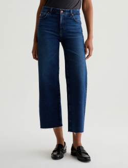 デニム・ジーパン CONTEMPORARY SQUARE CROPPED JEANS IN DENIM Dylan Mid Rise Asymmetric Cropped Straight Leg Jeans – RFM Denim