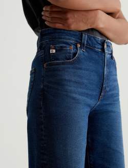 【nagisa×7×AER 】WIDE STRAIGHT DENIM JEANS Women Kora Midnight Sun at AG Jeans Official Store