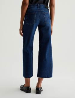 L'Appartement レッドカードDAKOTA CROPPED DENIM Aqua Denim Cropped Blazer – TATA LA