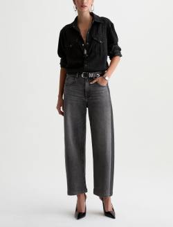 Hattie Jean Tuxedo High-Rise Barrel WOMENS BOTTOMS Photo 2