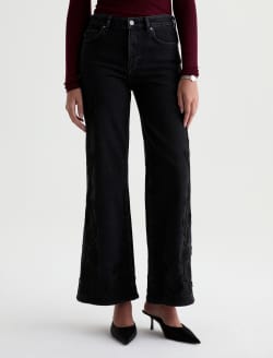 Saige Wide Leg Jean Bebop Mid-Rise Fit WOMENS BOTTOMS Photo 3