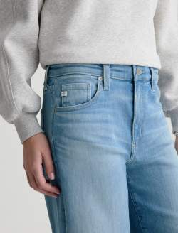 Saige Wide Leg Crop Jean Expedition Mid-Rise Ankle Fit WOMENS BOTTOMS Photo 4