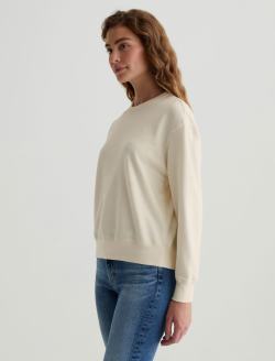 INSCRIRE アンスクリア VAN WARMING-UPCREW NECK NECTAR 