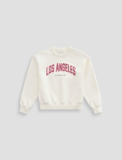 Nova Crew AG Los Angeles Relaxed Graphic Crew Neck WOMENS TOPS Photo 1