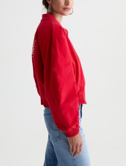 Janice Bomber Jazz Club Reversible Jacket WOMENS TOPS Photo 4