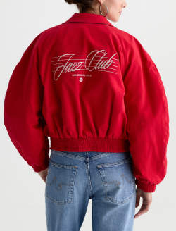Janice Bomber Jazz Club Reversible Jacket WOMENS TOPS Photo 8