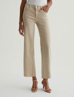 Saige Wide Leg Crop Sulfur Pumice Mid-Rise Wide Leg WOMENS BOTTOMS Photo 3