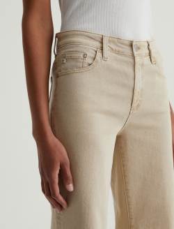 Women Saige Wide Leg Crop Sulfur Pumice at AG Jeans Official
