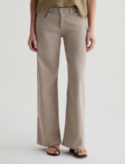 Adria Simple Taupe Low-Rise Wide Leg WOMENS BOTTOMS Photo 3