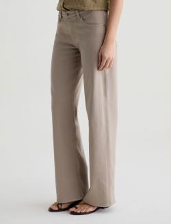 Adria Simple Taupe Low-Rise Wide Leg WOMENS BOTTOMS Photo 6