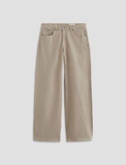 Adria Simple Taupe Low-Rise Wide Leg WOMENS BOTTOMS Photo 1