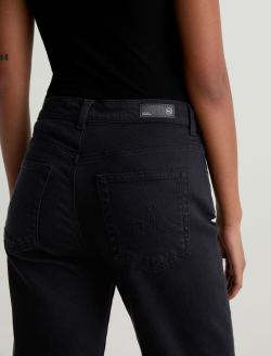 Brinley Jean Black Mid-Rise Straight WOMENS BOTTOMS Photo 7