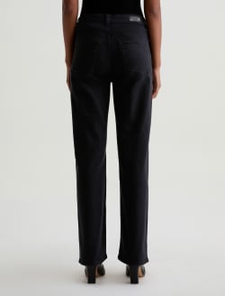 Brinley Jean Black Mid-Rise Straight WOMENS BOTTOMS Photo 8