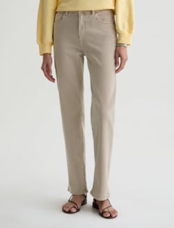 Brinley Jean Sulfur Light Taupe Mid-Rise Straight WOMENS BOTTOMS Photo 3
