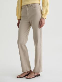 Brinley Jean Sulfur Light Taupe Mid-Rise Straight WOMENS BOTTOMS Photo 6