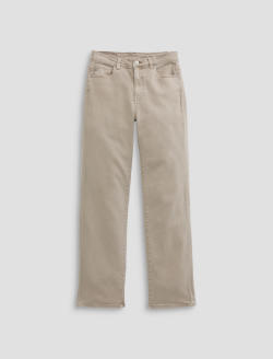 Brinley Jean Sulfur Light Taupe Mid-Rise Straight WOMENS BOTTOMS Photo 1
