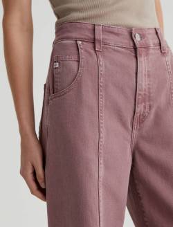 Jenna Sulfur Dusty Mauve High-Rise Wide Leg WOMENS BOTTOMS Photo 4