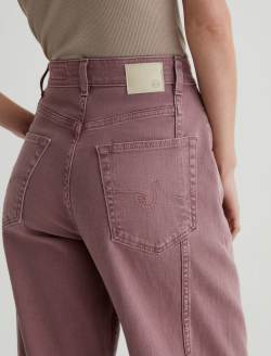Jenna Sulfur Dusty Mauve High-Rise Wide Leg WOMENS BOTTOMS Photo 7