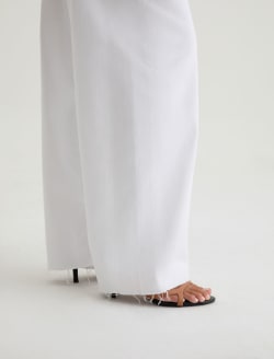 Hattie Crop Gallery White High-Rise Barrel WOMENS BOTTOMS Photo 12