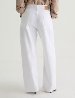 Hattie Crop Gallery White High-Rise Barrel WOMENS BOTTOMS Photo 13