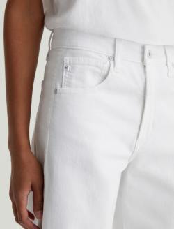 Hattie Crop Gallery White High-Rise Barrel WOMENS BOTTOMS Photo 4