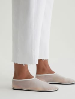 Hattie Crop Gallery White High-Rise Barrel WOMENS BOTTOMS Photo 6