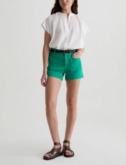 Daisy Short Kelly Green High-Waisted Utility WOMENS BOTTOMS Photo 2