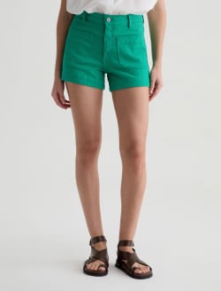 Daisy Short Kelly Green Patch Pocket Short WOMENS BOTTOMS Photo 3