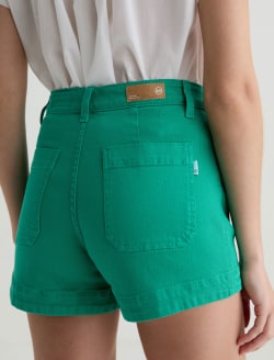 Daisy Short Kelly Green Patch Pocket Short WOMENS BOTTOMS Photo 7