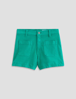 Daisy Short Kelly Green Patch Pocket Short WOMENS BOTTOMS Photo 1