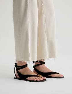 Saige Wide Leg Crop With Panel Opal Stone Mid-Rise Paneled Fit WOMENS BOTTOMS Photo 6