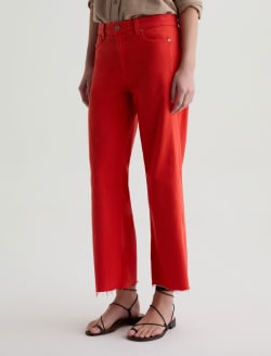 Saige Wide Leg Crop With Panel Tabasco Mid-Rise Fit WOMENS BOTTOMS Photo 5