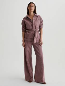 Nora Jacket Sulfur Dusty Mauve Belted Jacket WOMENS TOPS Photo 5