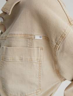 Nora Jacket Sulfur Pumice Belted Jacket WOMENS TOPS Photo 6