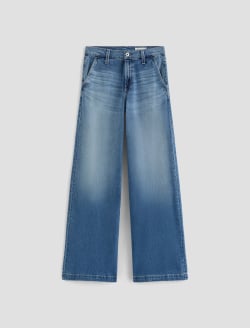 【DISCERNMENT】Star Flap Denim Jeans Big Star Jeans Remy Bootcut Low Rise Flap Pocket Embroidered