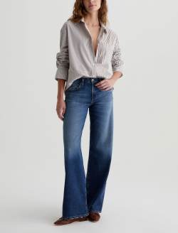 Adria 10 Years Exposure AG-ed™ Low-Rise Wide Leg Denim WOMENS BOTTOMS Photo 1