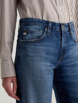 Adria 10 Years Exposure AG-ed™ Low-Rise Wide Leg Denim WOMENS BOTTOMS Photo 3