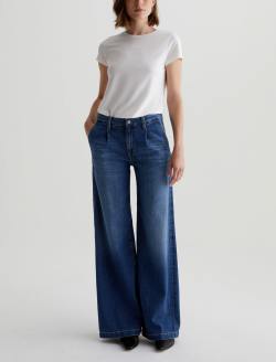 Pleated Stella Provence Low Slung Palazzo WOMENS BOTTOMS Photo 1