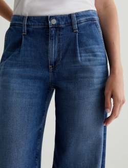 Pleated Stella Provence Low Slung Palazzo WOMENS BOTTOMS Photo 3