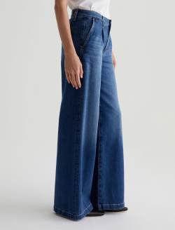 Pleated Stella Provence Low Slung Palazzo WOMENS BOTTOMS Photo 4