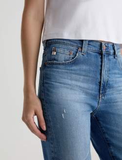 Brinley 16 Years Soaring AG-ed™ Mid-Rise Straight Denim WOMENS BOTTOMS Photo 4
