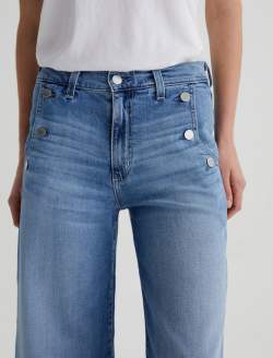 Dania Nautical Mile Mid-Rise Palazzo Ankle WOMENS BOTTOMS Photo 4