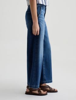 Stella Ankle Indigo Shade Mid-Rise Palazzo Ankle WOMENS BOTTOMS Photo 5