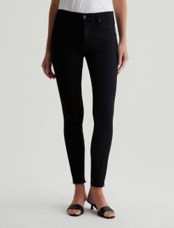 Farrah Skinny Ankle Black Ink Mid-Rise Skinny Ankle WOMENS BOTTOMS Photo 2