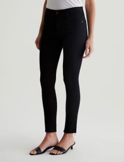 Farrah Skinny Ankle Black Ink Mid-Rise Skinny Ankle WOMENS BOTTOMS Photo 4
