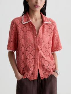Women Kaylee Top Orange Spritz at AG Jeans Official Store