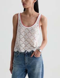 Women Bianca Tank Powder at AG Jeans Official Store
