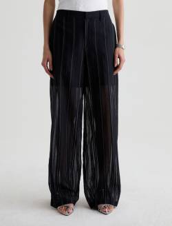 Anna Trouser Day To Night Sheer Silk Wide Leg Pants WOMENS BOTTOMS Photo 3